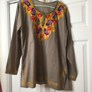 Kaftan style top